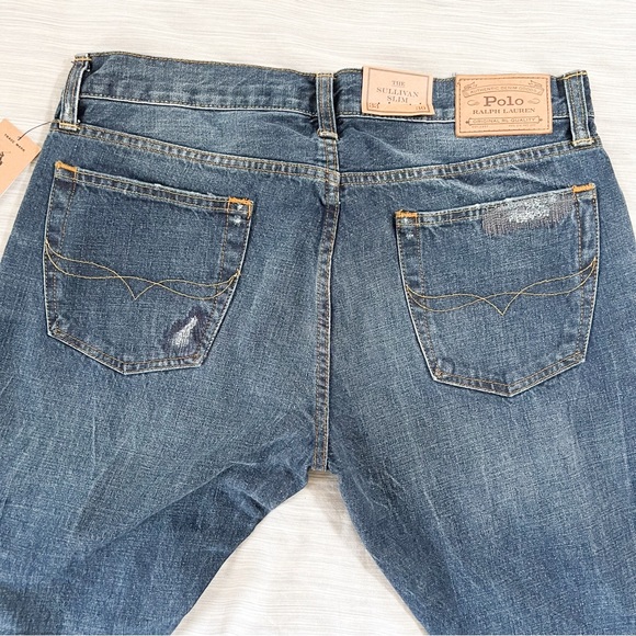 Polo Ralph Lauren Sullivan Slim Distressed Jeans - Picture 10 of 16